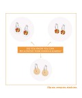 Earrings | Stacked Circle Hoop Earrings | Kirsten Katz | Sunflower